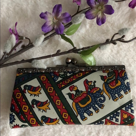 Vintage Coin Purse / Wallet 🖤💙❤️ - Picture 1 of 6